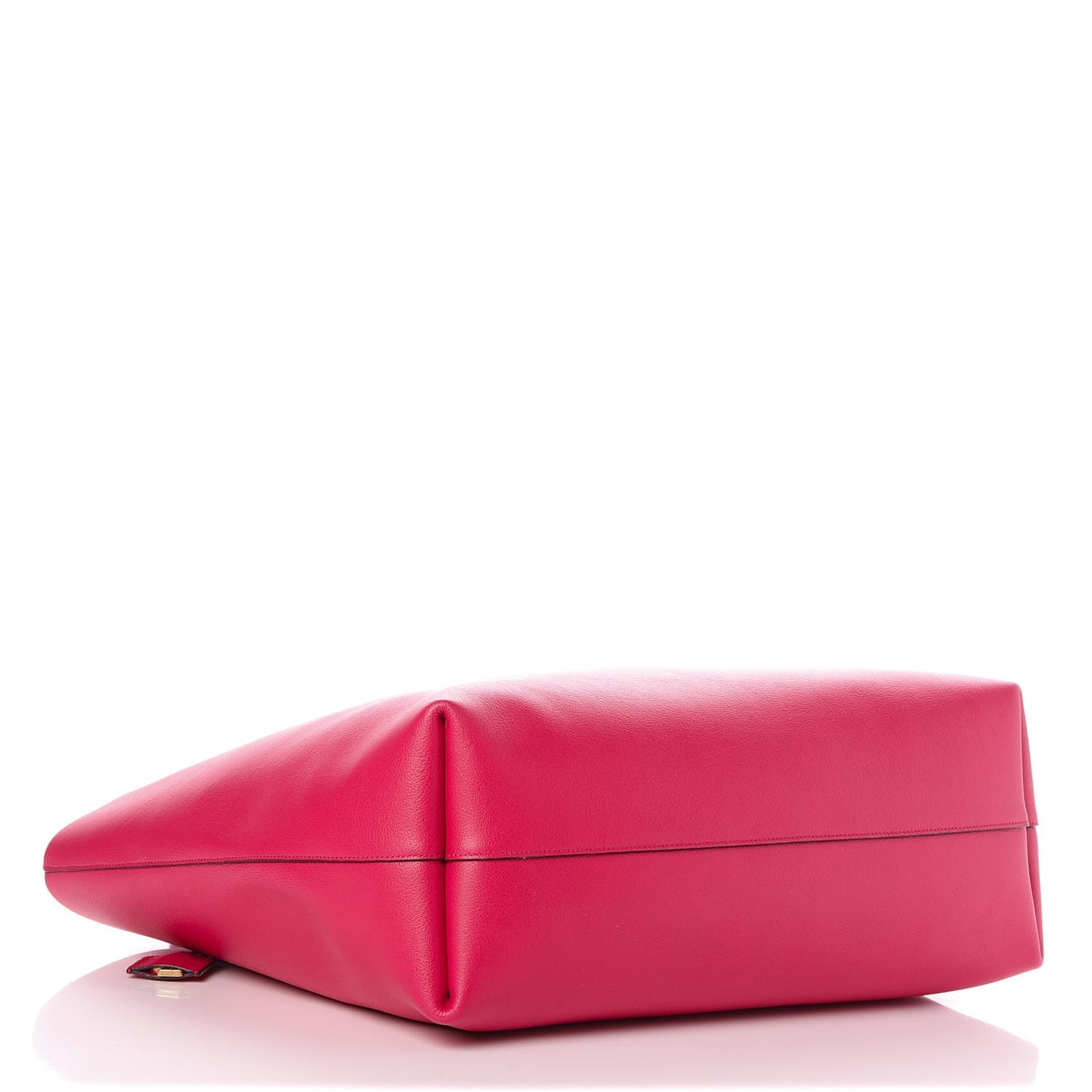 Calfskin Large Shopping Tote Fuchsia