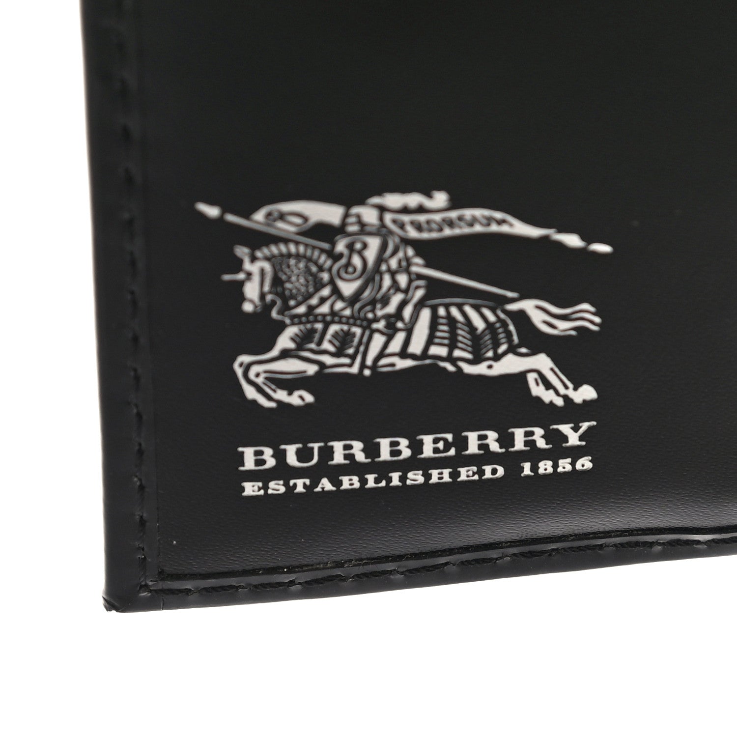 Burberry Nova Check Compact Wallet Black 7 of 12