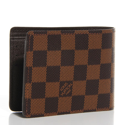 Louis Vuitton Damier Ebene Multiple Wallet 3 of 7