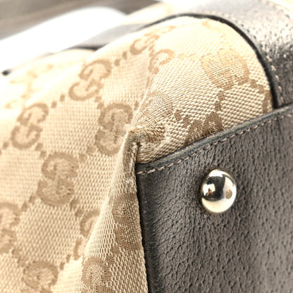 Gucci Monogram Medium Abbey Tote Metallic 10 of 13
