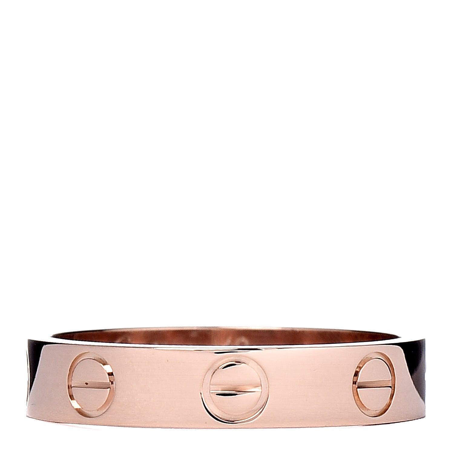 Cartier 18K Pink Gold 3.5mm LOVE Wedding Band Ring 49 4.75 1 of 4