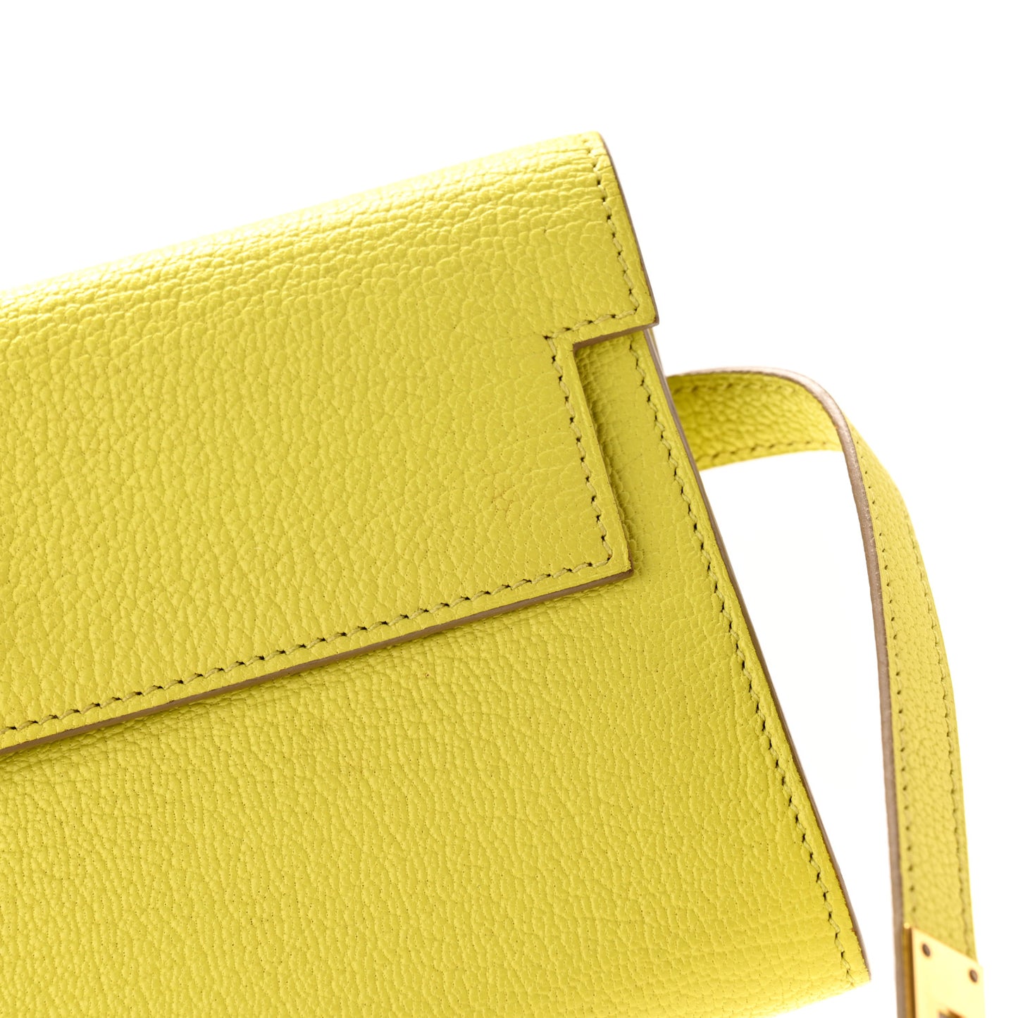 Chevre Mysore Kelly Longue Wallet Lime