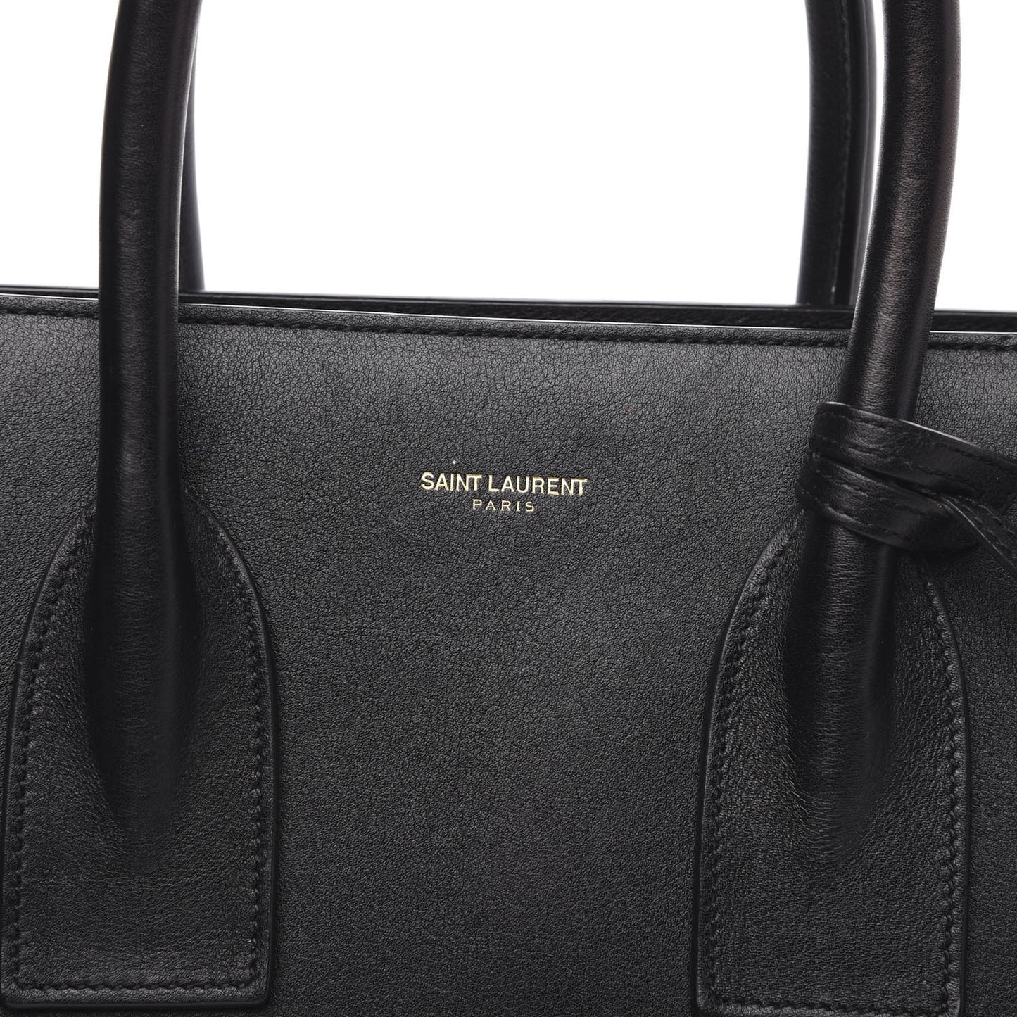 Calfskin Small Sac De Jour Black