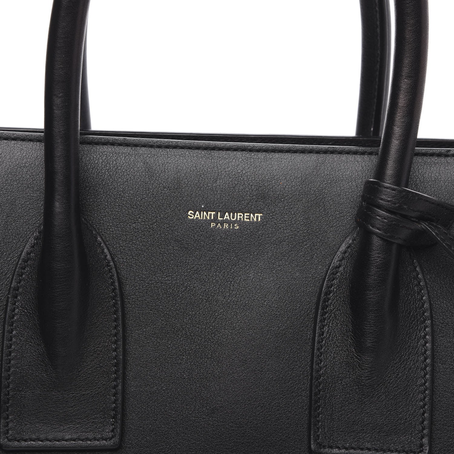 Saint Laurent Calfskin Small Sac De Jour Black 7 of 13