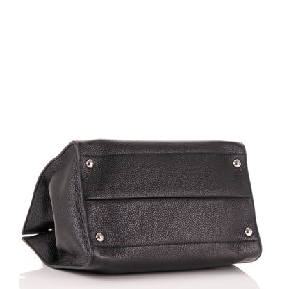 Prada Vitello Daino Tote Nero Black 4 of 9