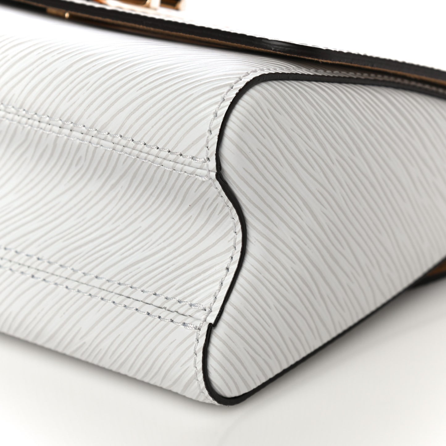 Epi Twist Shoulder Bag PM White