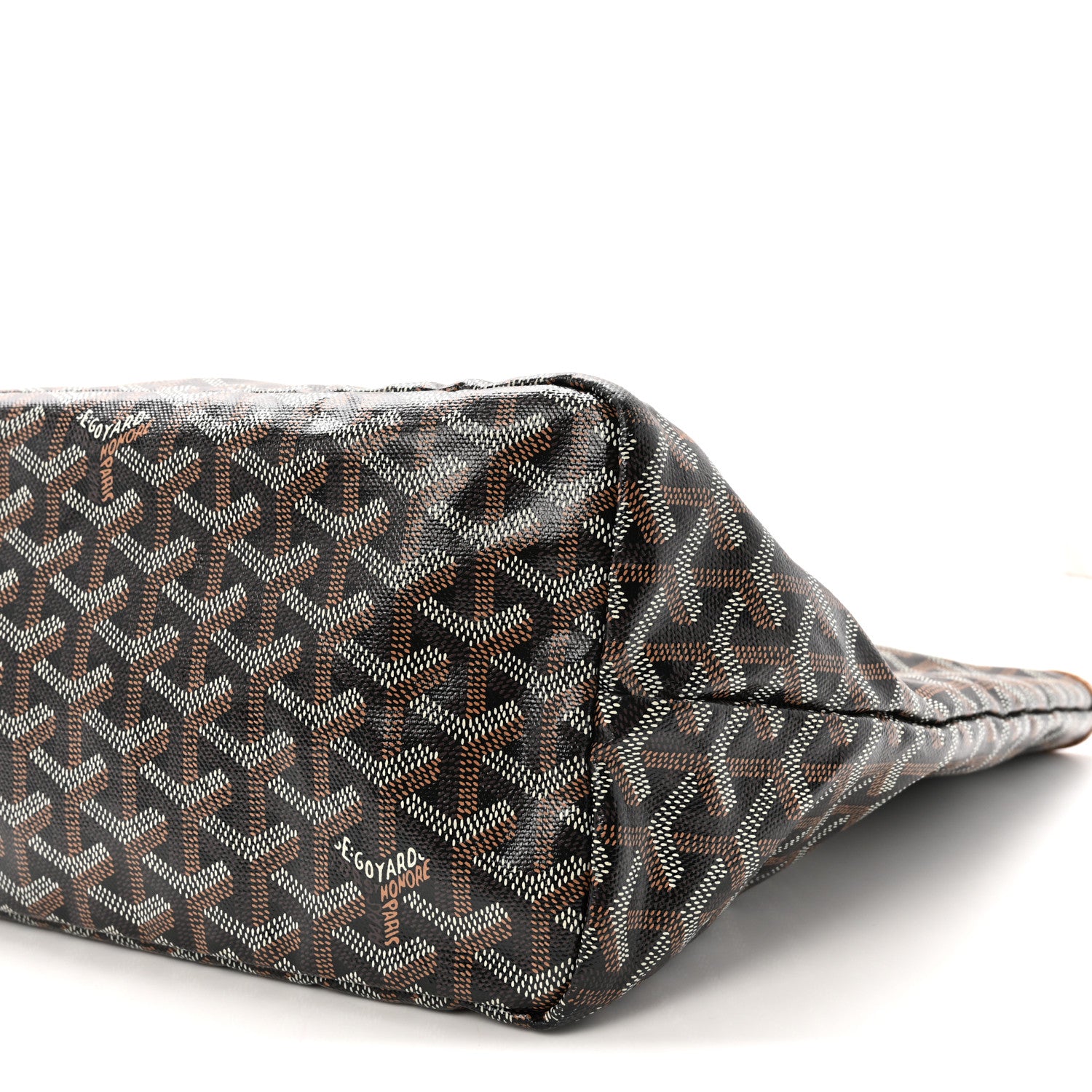 Goyard Goyardine Saint Louis PM Black Gold 9 of 9