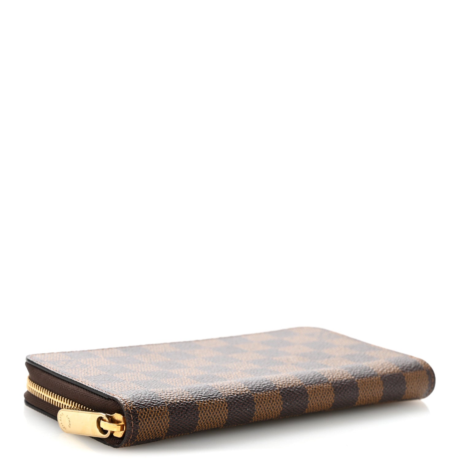 Louis Vuitton Damier Ebene Zippy Wallet Rose Ballerine 4 of 9