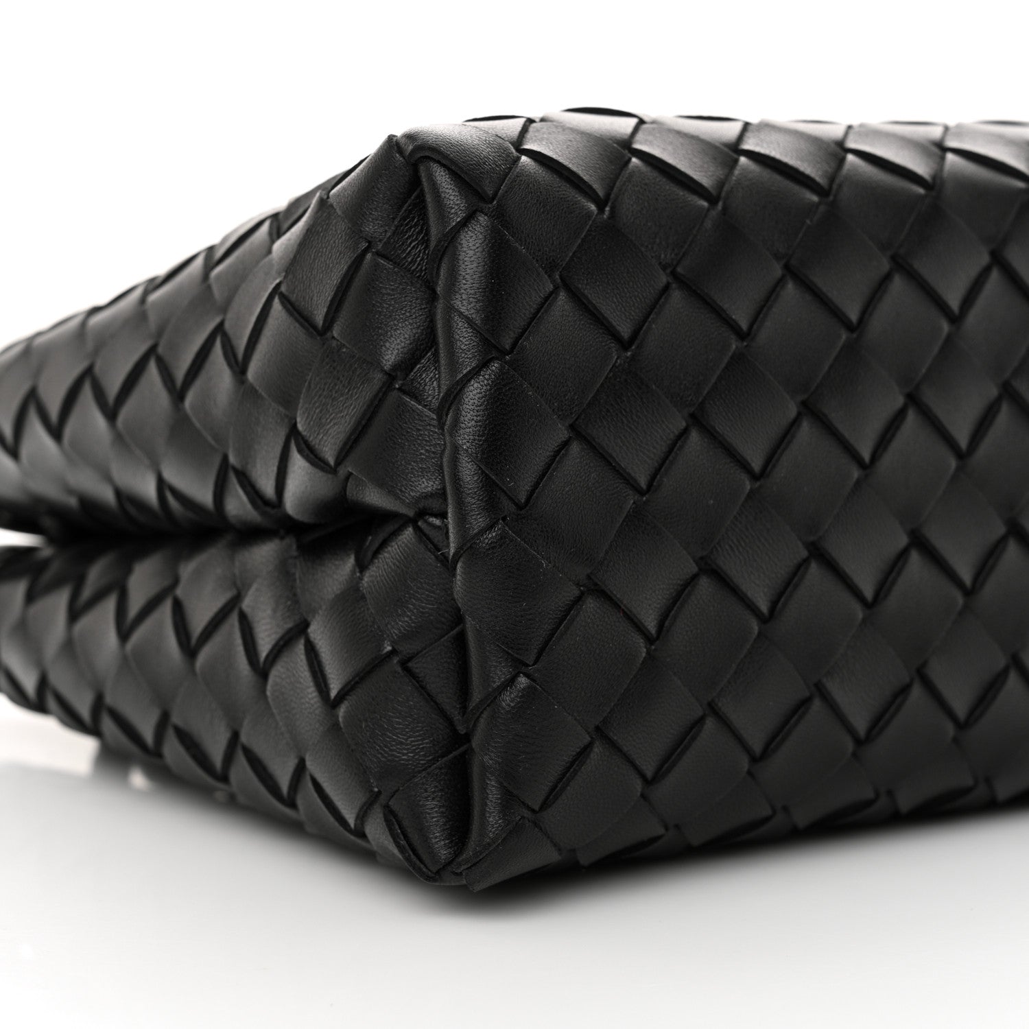 Bottega Veneta Nappa Intrecciato Small Andiamo Shoulder Bag Black 8 of 9