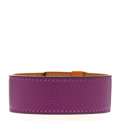 Hermes Evercolor Collier de Chien 24 Bracelet T3 Anemone 3 of 6