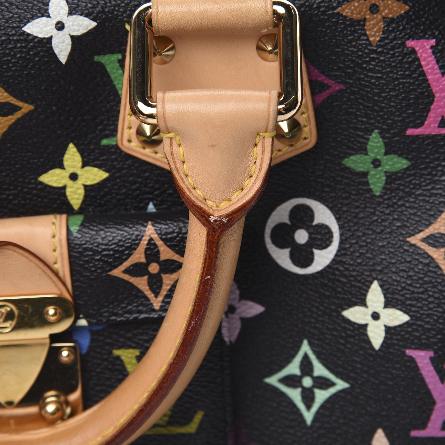 Louis Vuitton Monogram Multicolor Speedy 30 Black 14 of 16