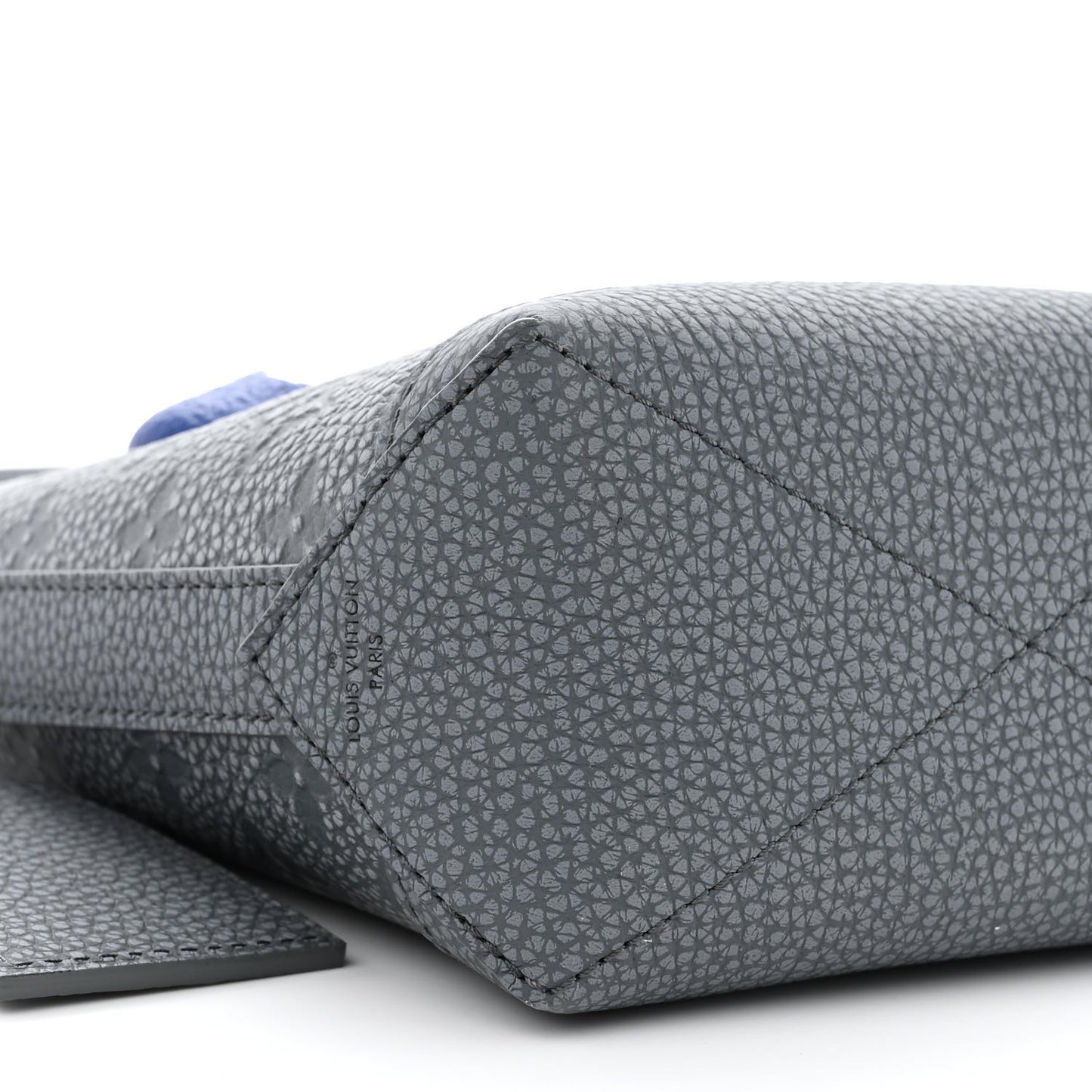 Taurillon Monogram Chalk Hobo Cruiser PM Granite Gray