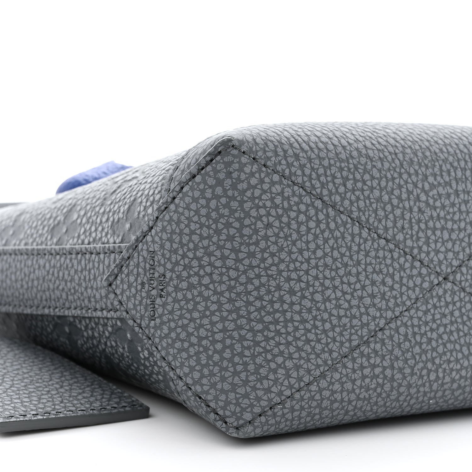 Louis Vuitton Taurillon Monogram Chalk Hobo Cruiser PM Granite Gray 8 of 9