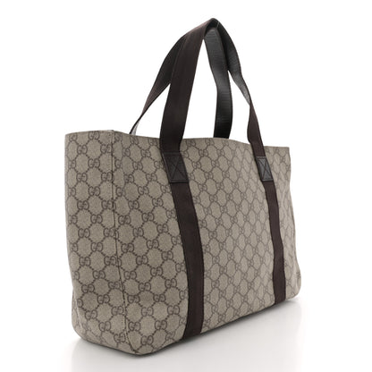 Gucci GG Plus Monogram Medium Tote Dark Brown 3 of 13