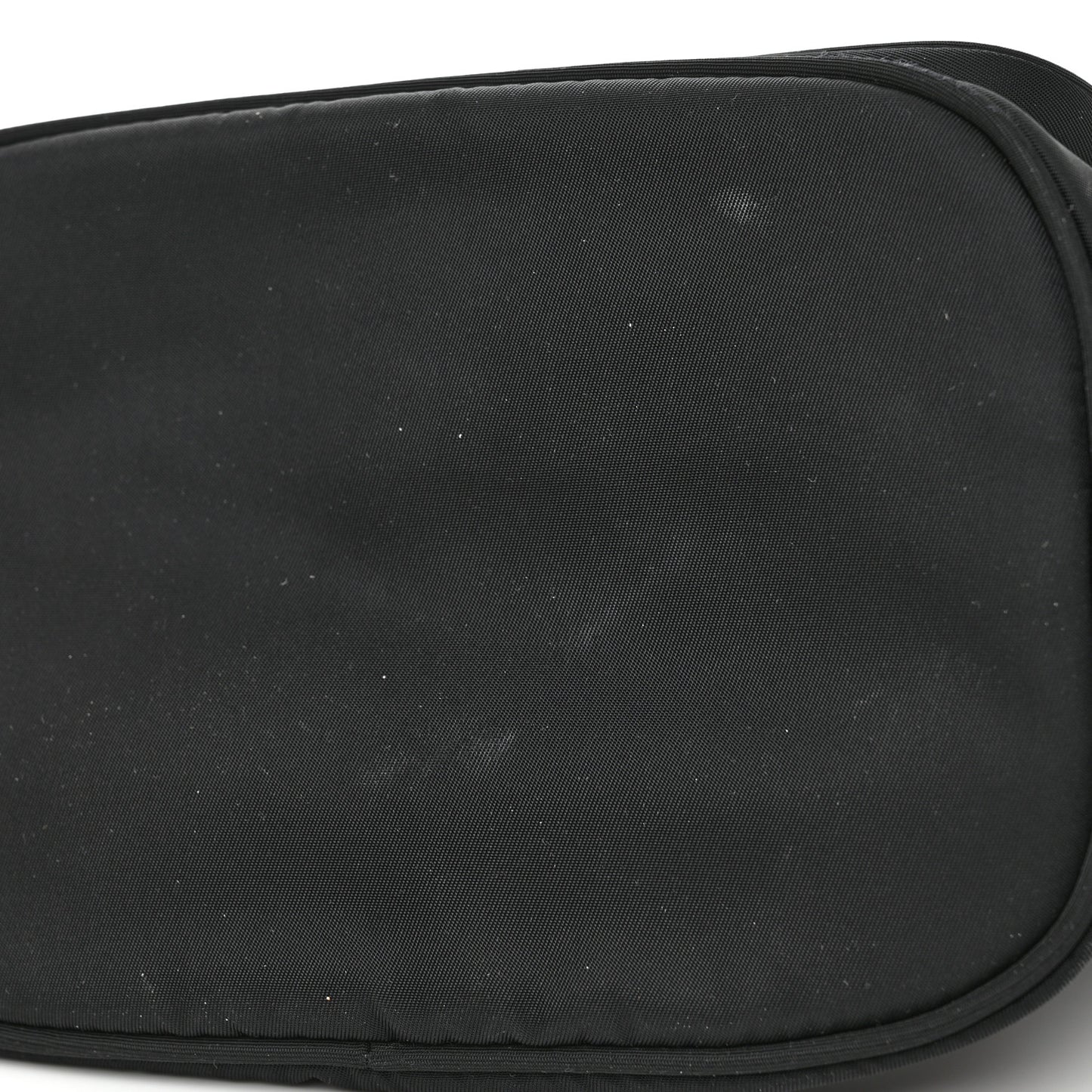 Saffiano Tessuto Nylon Mini Bucket Crossbody Bag Black