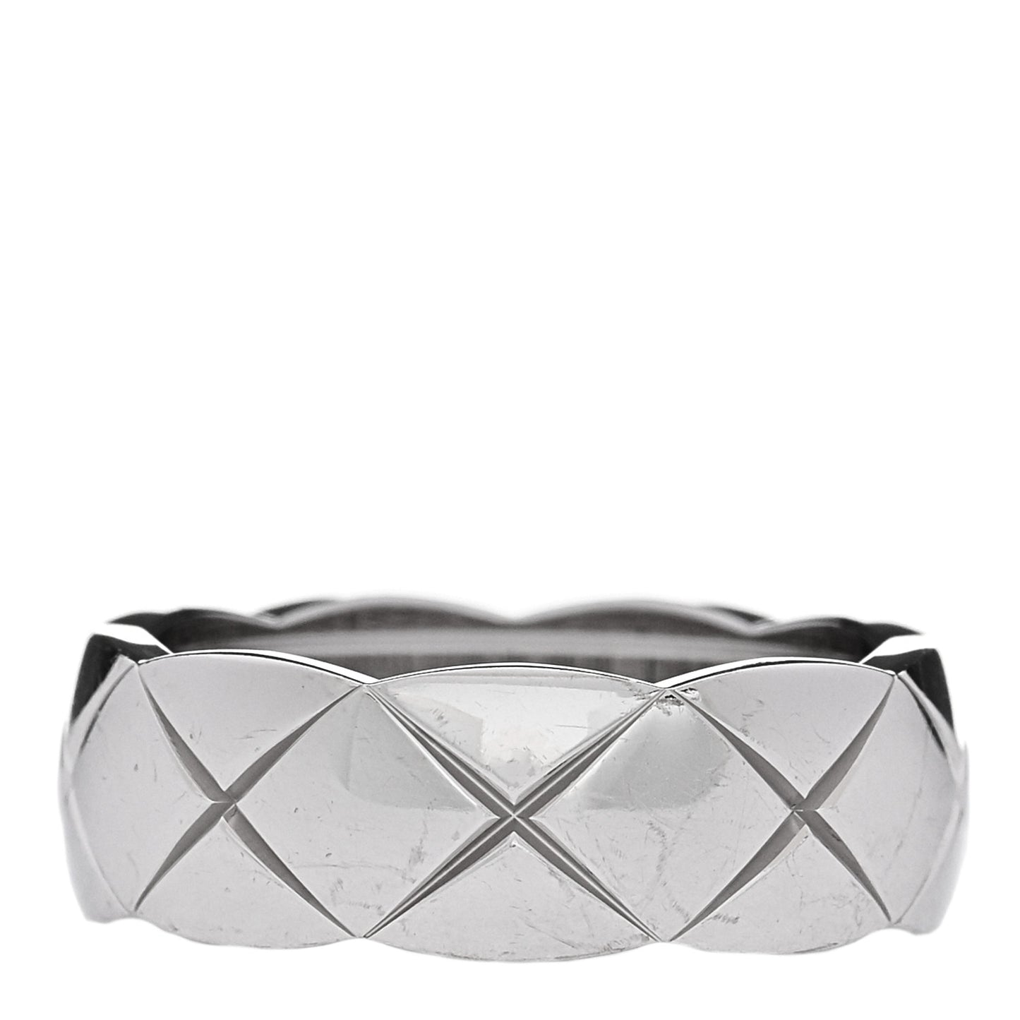 18K White Gold Small Coco Crush Ring 53 6.5