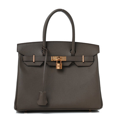 Hermes Epsom Birkin 30 Etain 1 of 8