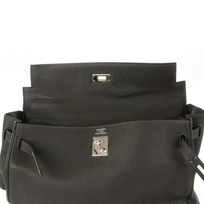 Hermes Taurillon Clemence Kelly Retourne 35 Graphite 16 of 27