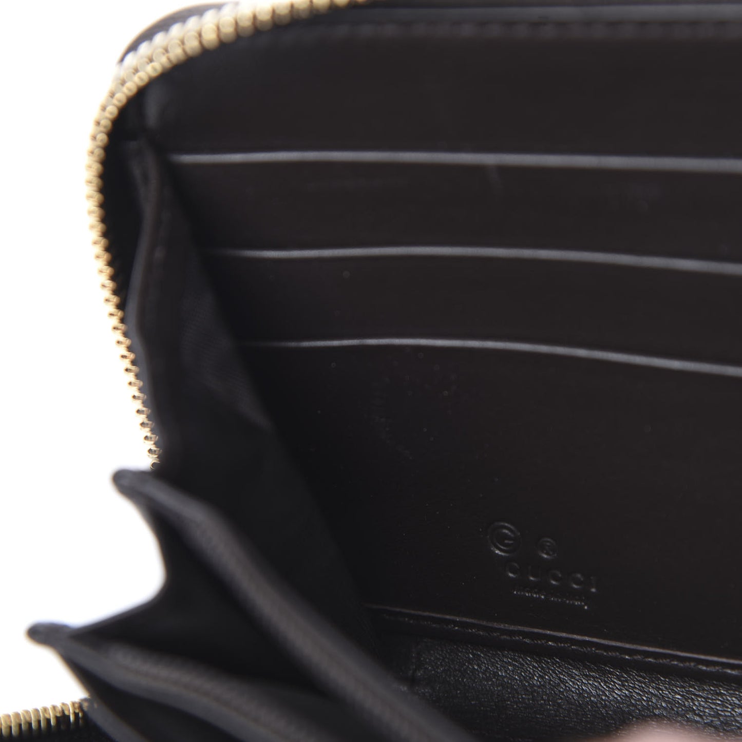 Microguccissima Zip Around Wallet Testa di Moro