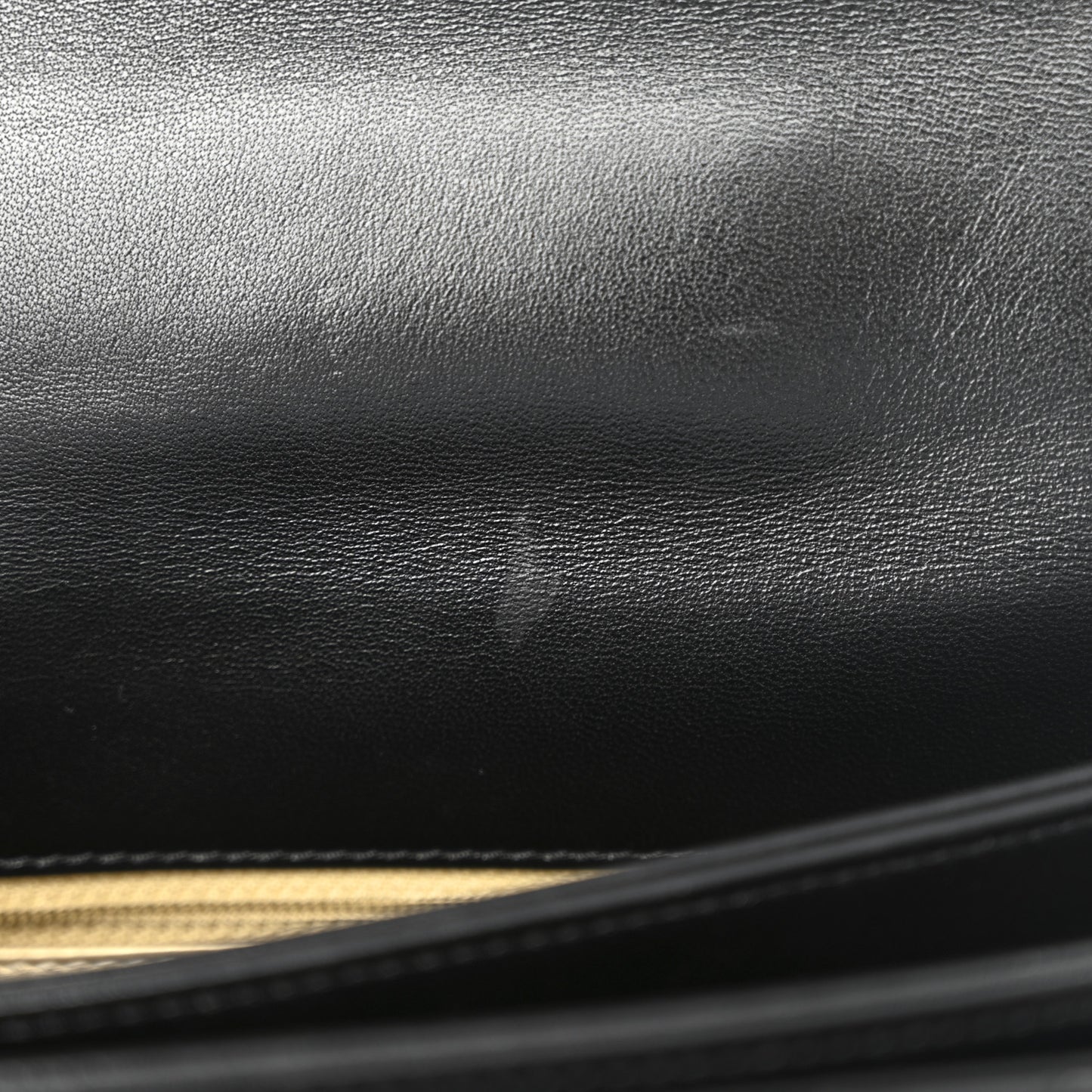 Lambskin Quilted Large Trendy Spirit Top Handle Bag Black