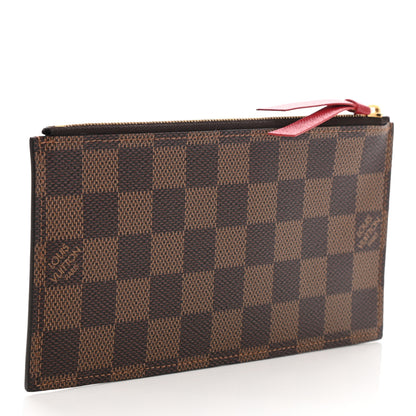 Louis Vuitton Damier Ebene Felicie Chain Wallet Zippered Insert 3 of 6