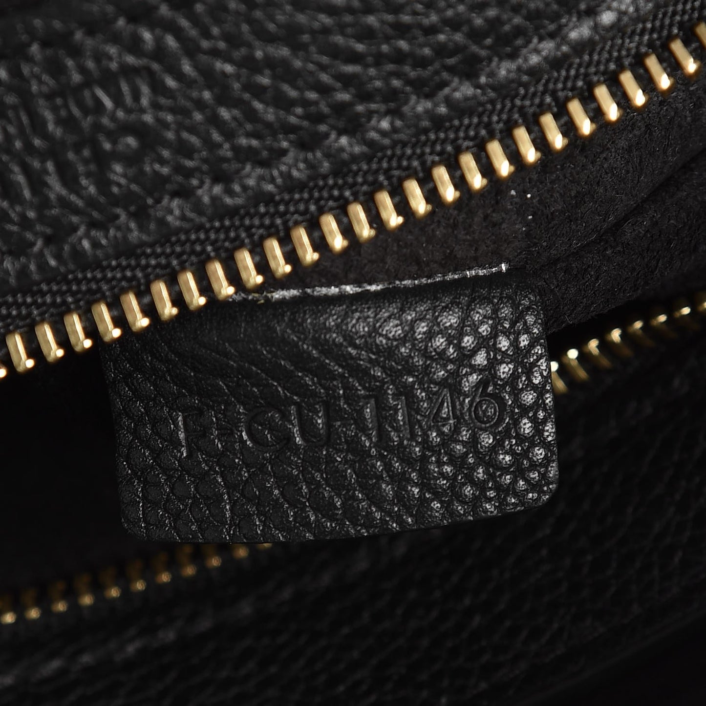 Soft Grained Calfskin Small Belt Cabas Phantom Black