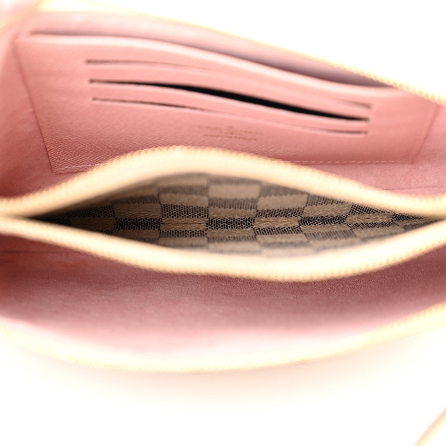 Damier Azur Double Zip Pochette