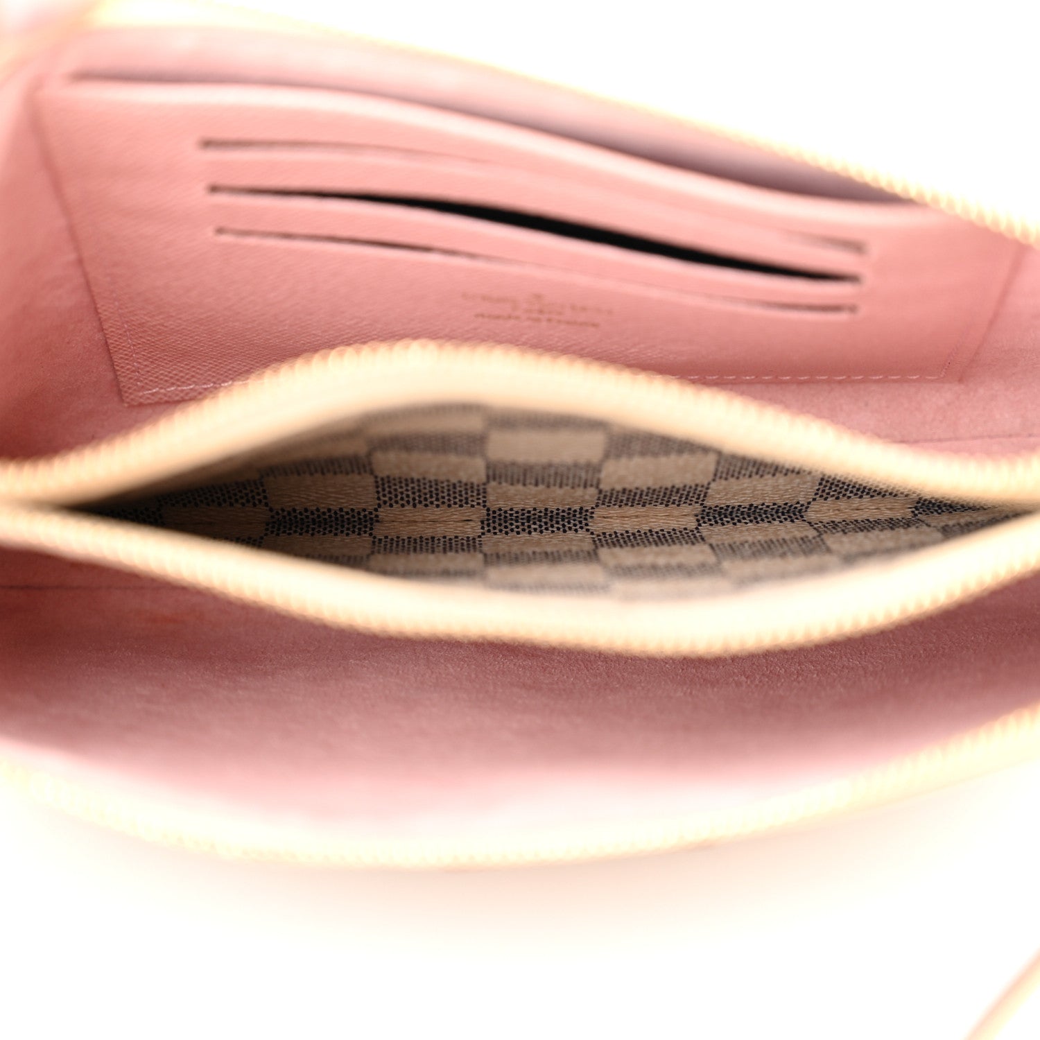 Louis Vuitton Damier Azur Double Zip Pochette 5 of 10