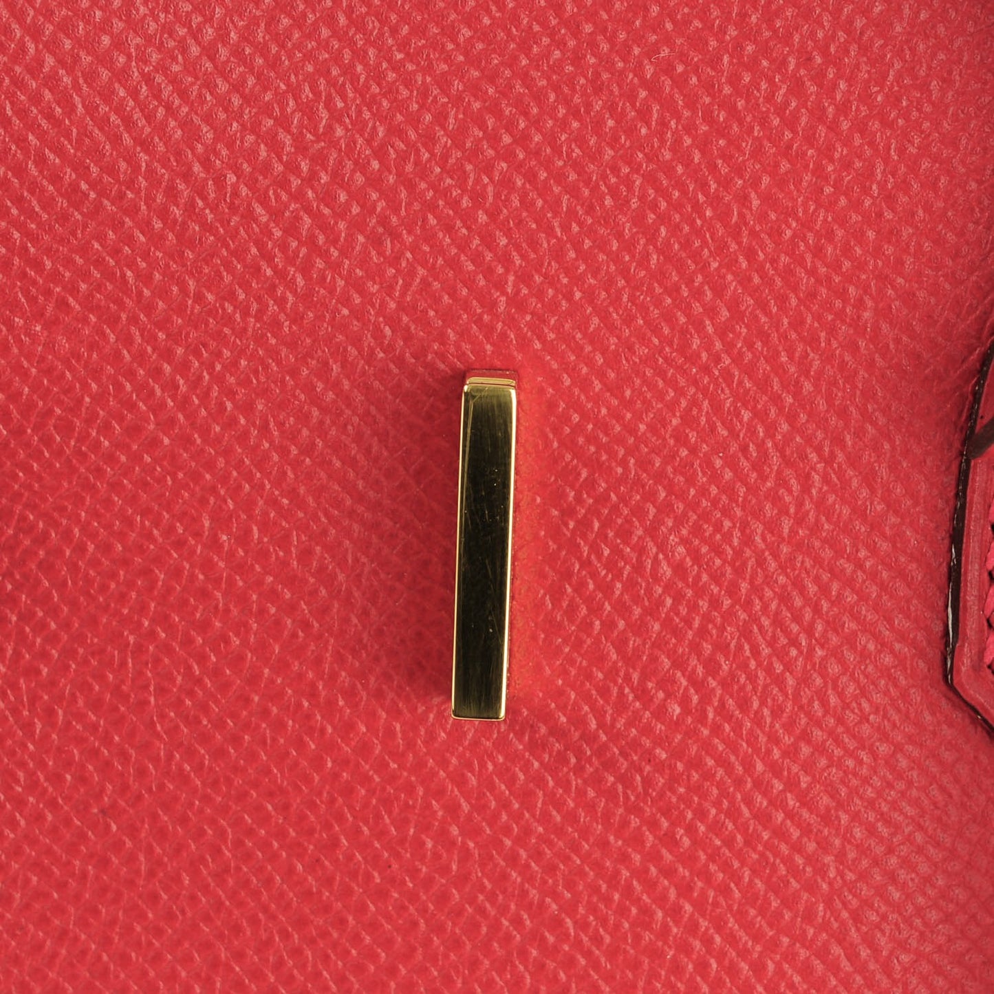 Epsom Birkin 35 Rouge Casaque