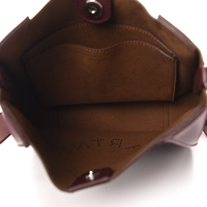 Stella McCartney Eco Alter Nappa Perforated Logo Mini Crossbody Wine 5 of 9
