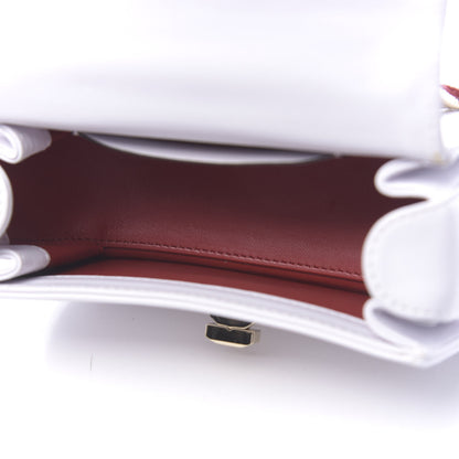 Valentino Garavani Calfskin VLTN Small Shoulder Bag White 5 of 14