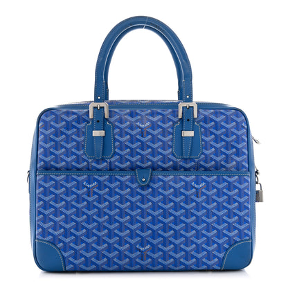 Goyard Goyardine Ambassade PM Briefcase Sky Blue 1 of 10