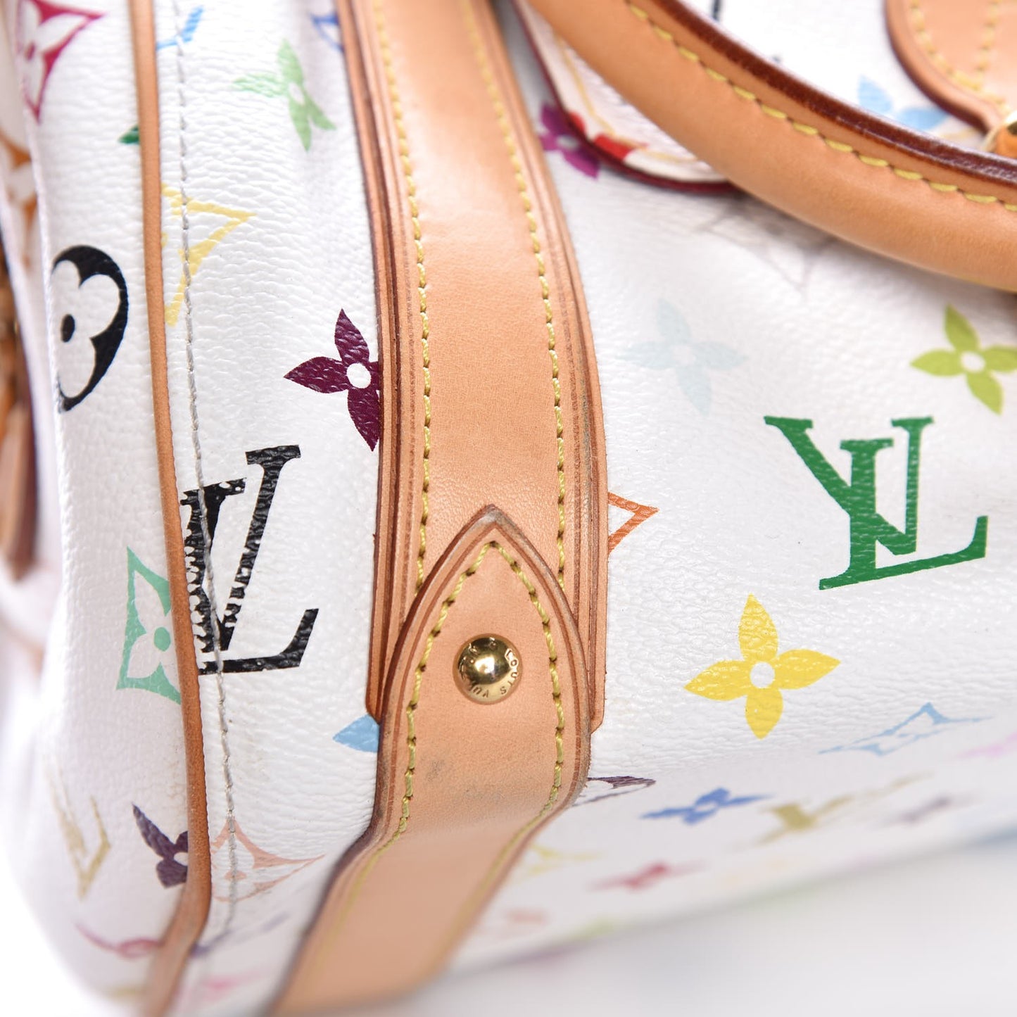 Monogram Multicolor Priscilla White
