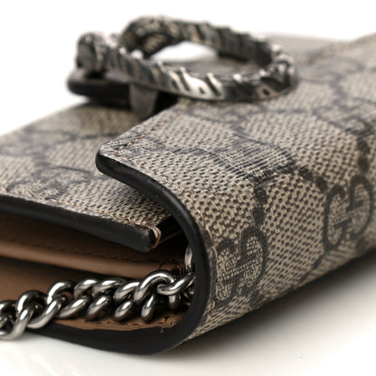 Gucci GG Supreme Monogram Dionysus Coin Purse Taupe 12 of 14