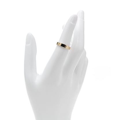 Cartier 18K Yellow Gold 3.5mm LOVE Wedding Band Ring 52 6 2 of 4