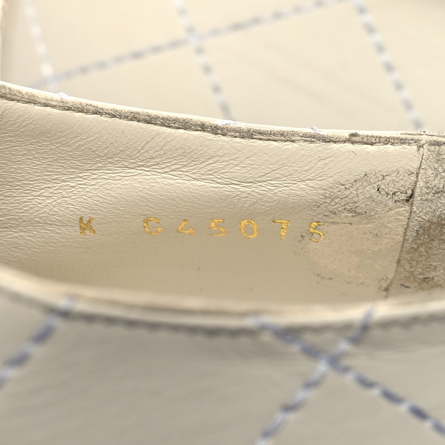 Calfskin Patent Stitched Cap Toe Lace Up Oxfords 38 White Black