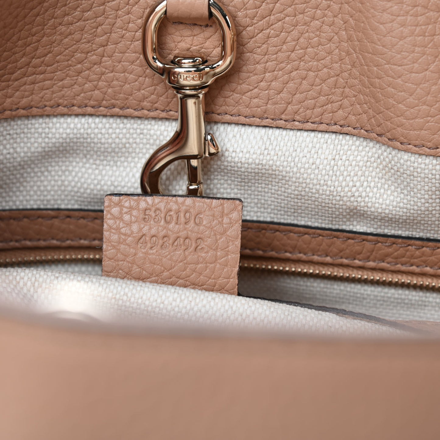 Pebbled Calfskin Medium Soho Chain Shoulder Bag Camelia