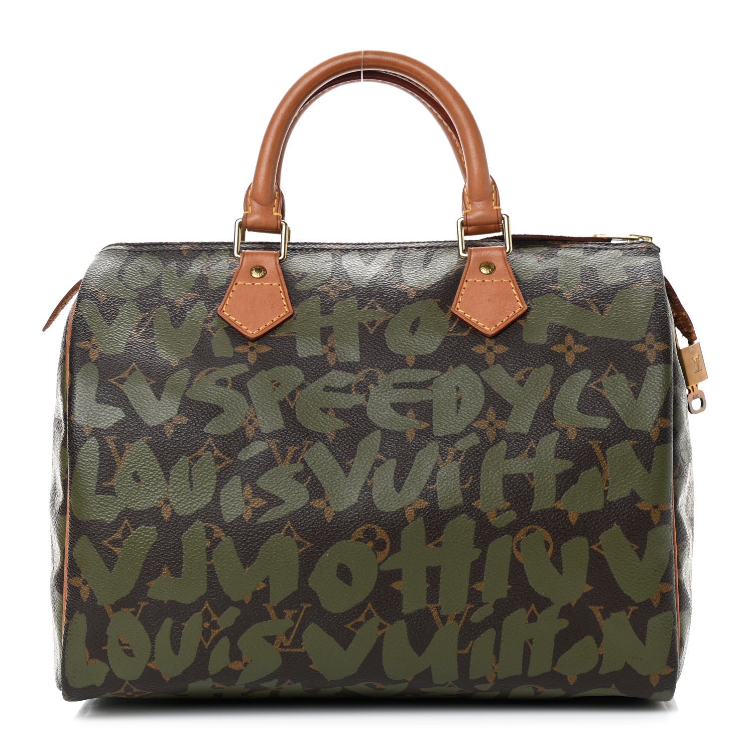 Louis Vuitton Monogram Graffiti Speedy 30 Kaki 1 of 9