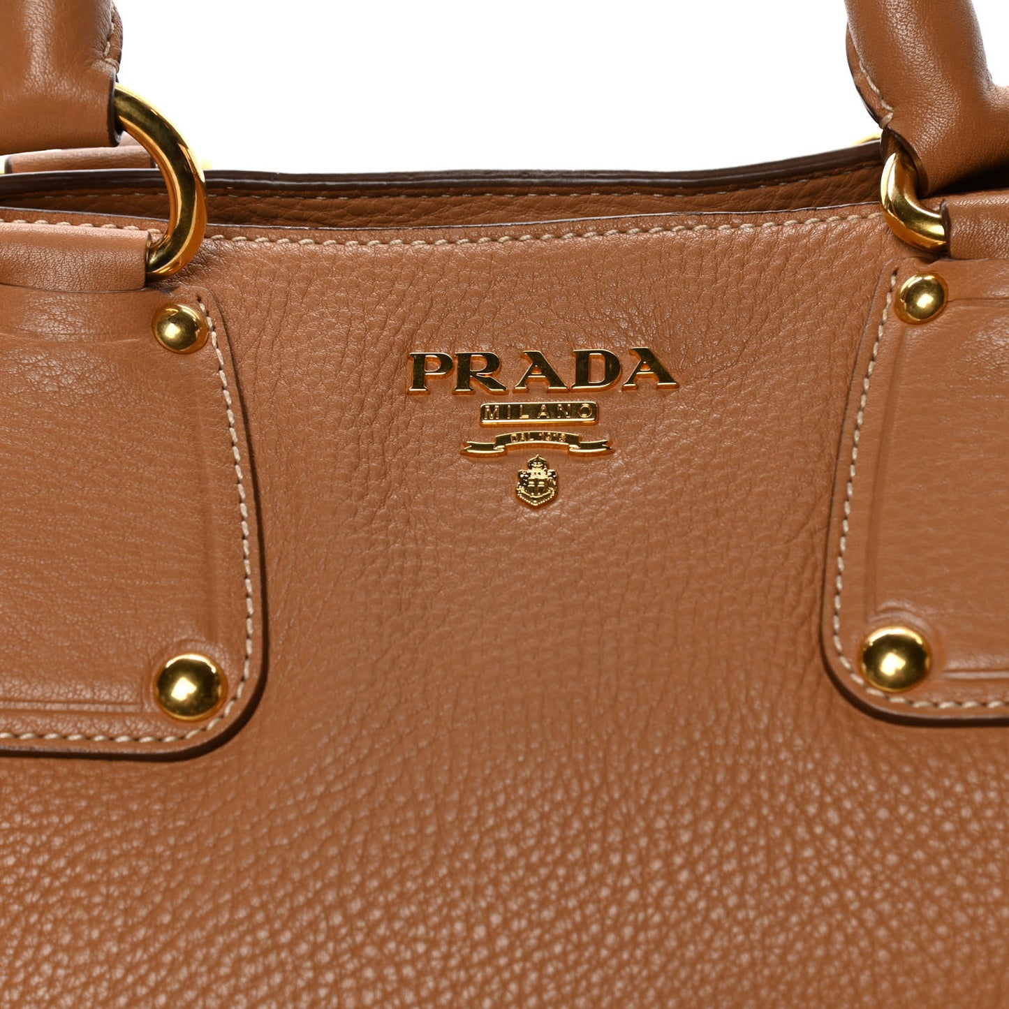 Vitello Daino Tote Cannella