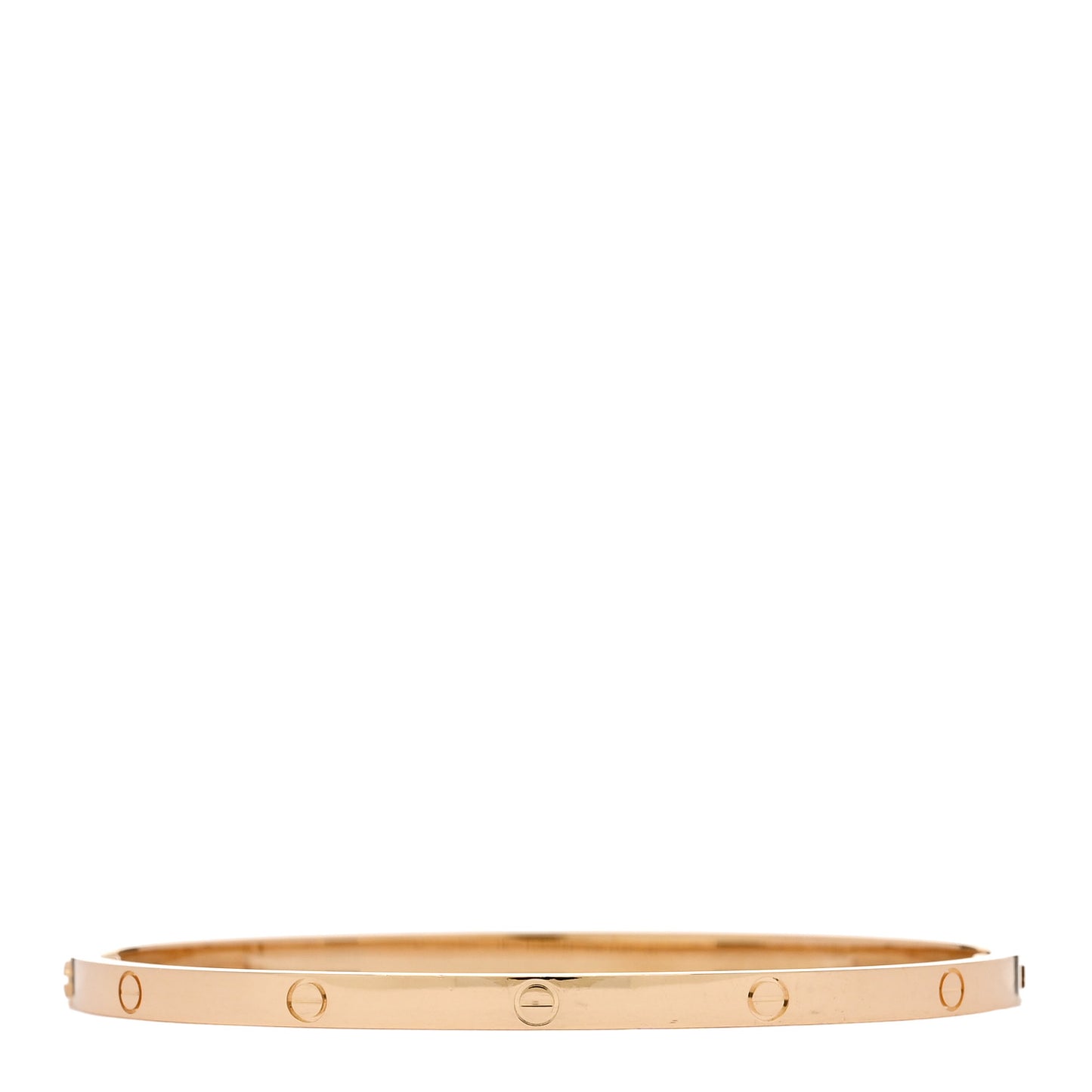 18K Yellow Gold Small LOVE Bracelet 18