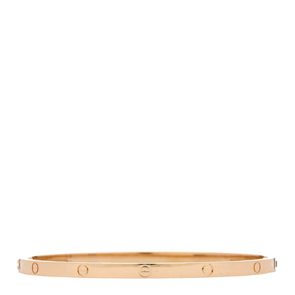 Cartier 18K Yellow Gold Small LOVE Bracelet 18 2 of 9