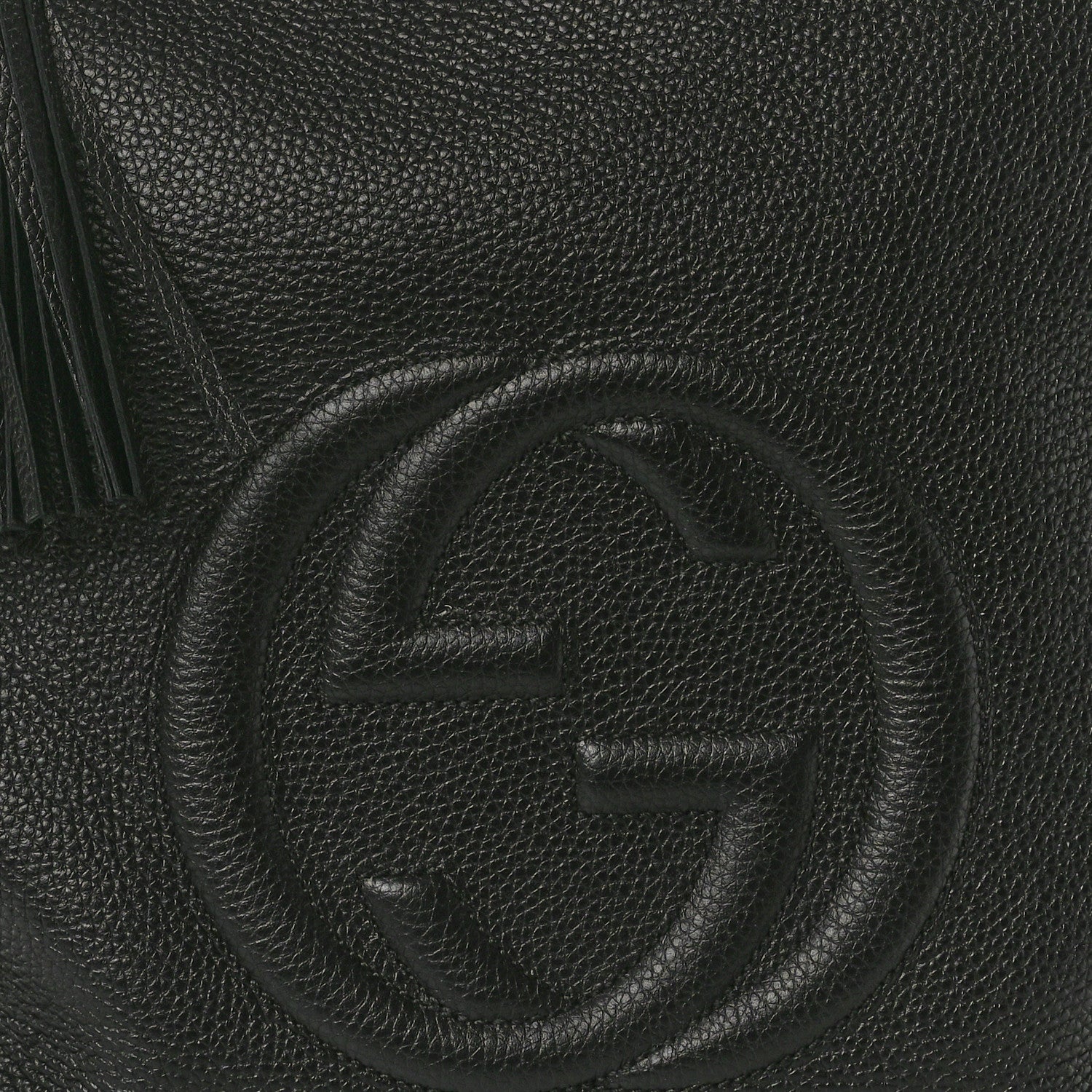 Gucci Pebbled Calfskin Large Soho Hobo Black 8 of 10