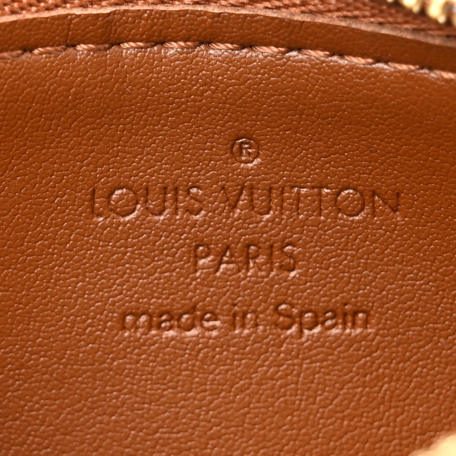 Louis Vuitton Vernis Key Pochette Bronze 6 of 7