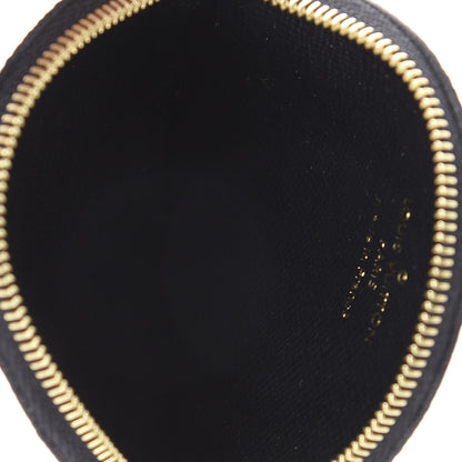 Louis Vuitton Monogram Giant Crafty Round Coin Purse Creme Rouge 4 of 5