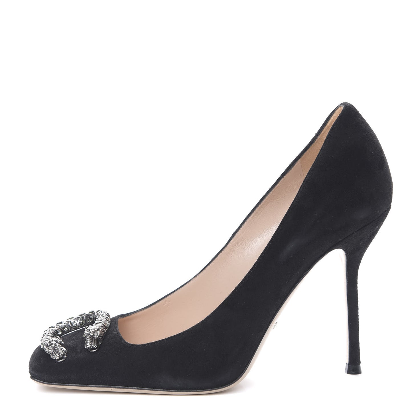 Suede Dionysus Pumps 38 Black