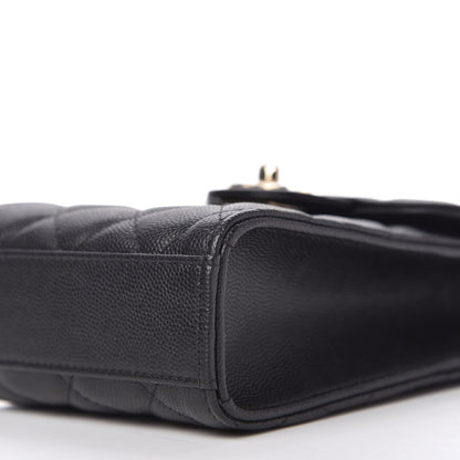 Chanel Caviar Quilted Classic Phone Holder Black 7 of 12