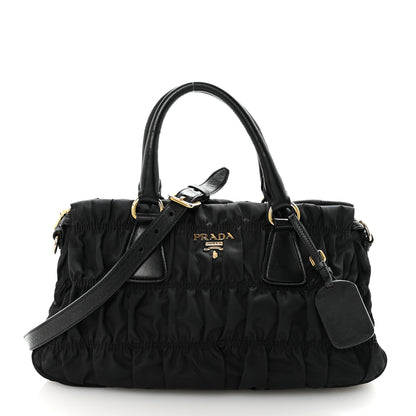Prada Tessuto Nylon Gaufre Tote  Black 1 of 9