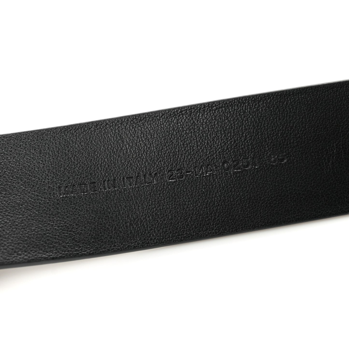 Calfskin CD Belt 85 34 Black