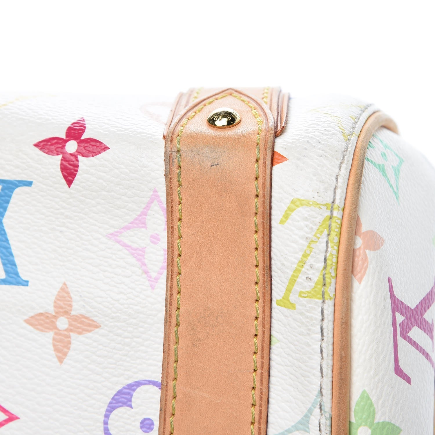 Louis Vuitton Monogram Multicolor Priscilla White 12 of 13