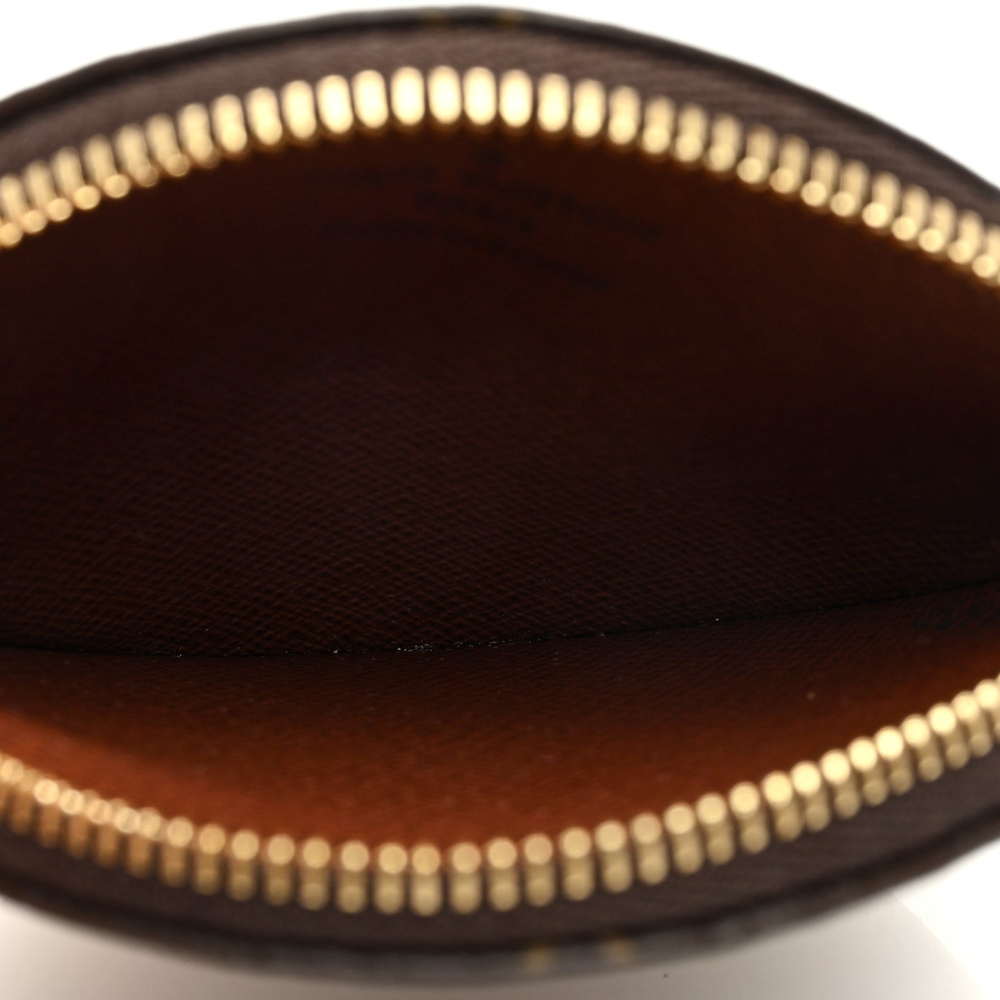 Monogram Round Coin Purse